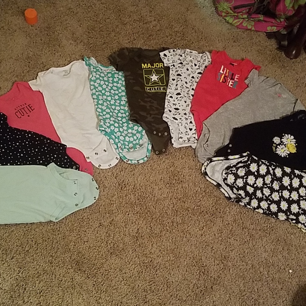 11/$18 6 month Onzies for baby girl